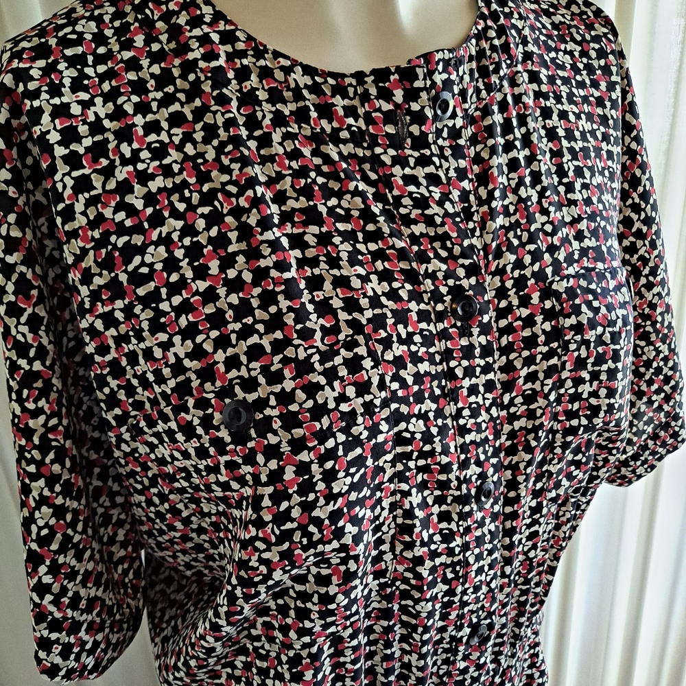 VTG Liz Claiborne button down maxi dress, 6